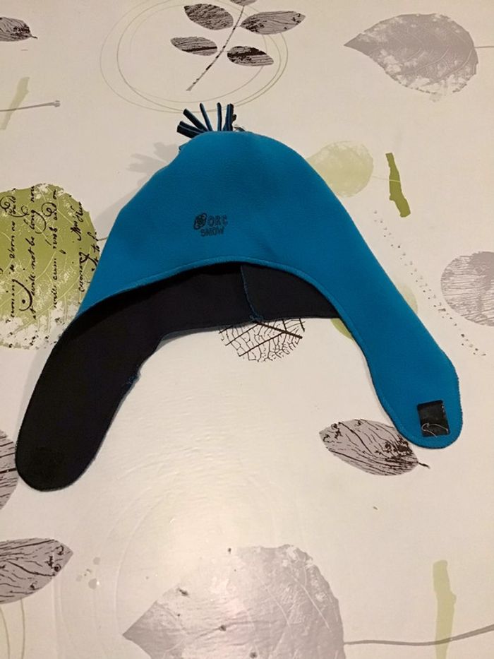 Bonnet taille 50 marque Orchestra bleu et noir - photo numéro 3