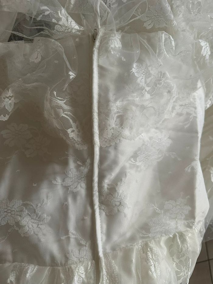 Robe de mariée dentelle créatrice T46 - photo numéro 9