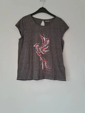 T-shirt gris Etam