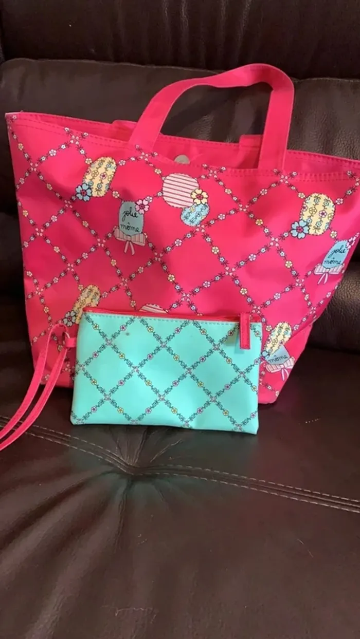 🛑petit sac avec petite sacoche 🛑