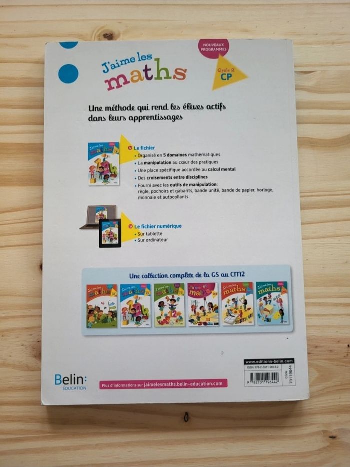J'aime les maths CP, Belin, 2016 - photo numéro 5