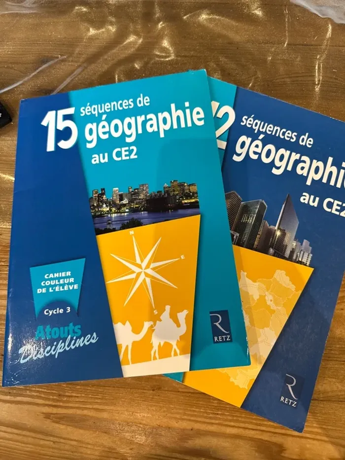 Lot de deux livres 12 et 15 séquences de géographie au CE2 - photo numéro 5