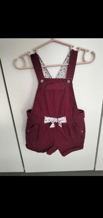Salopette short