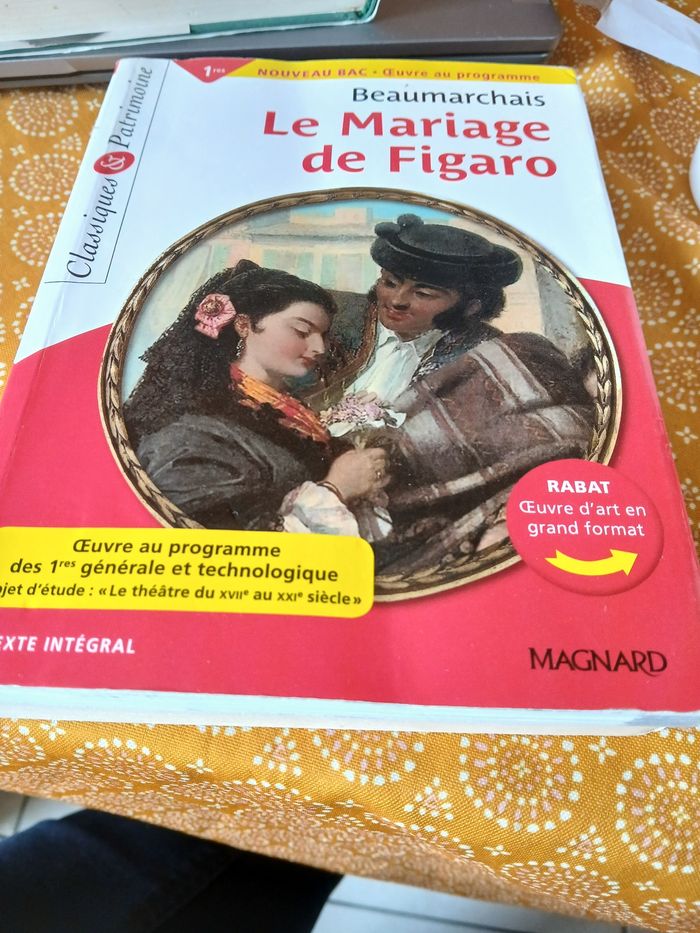 Le mariage de figaro de beaumarchais