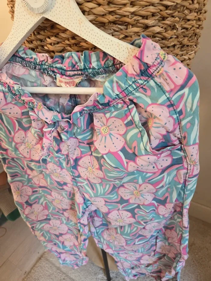 Pantalon fleuri Du Pareil au même 6 ans - photo numéro 4