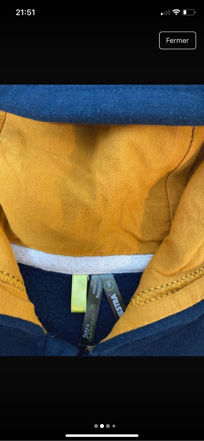 Veste zippée taille 6 ans - photo numéro 2