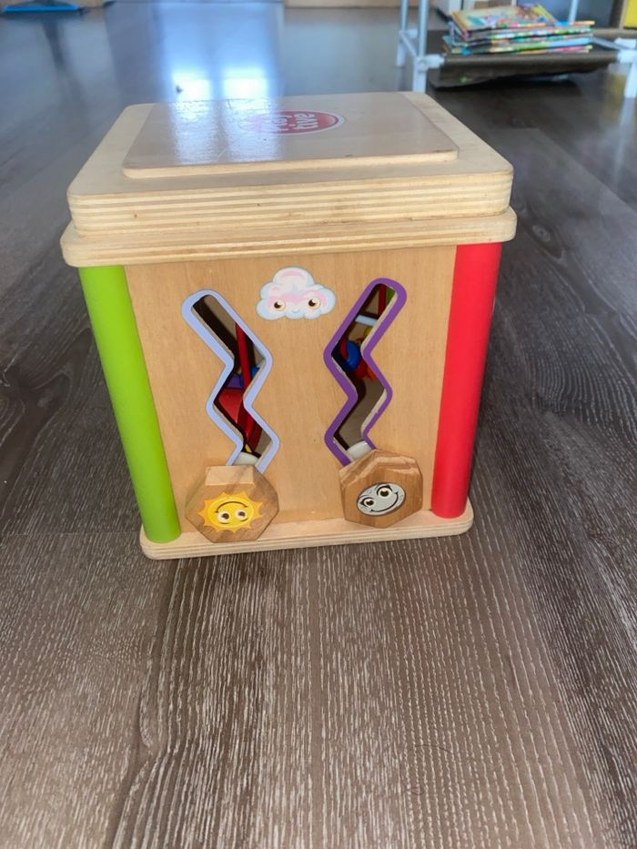 Cube de jeux en bois - photo numéro 5