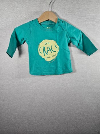 T-shirt manche longue  tape à l'œil  3 mois