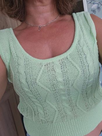 Jolie débardeur vert pomme pimkie taille L