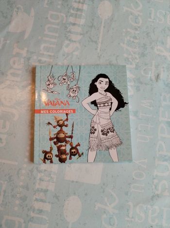 Livre coloriage vaiana neuf