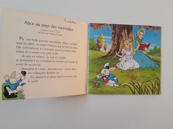 Livre Alice aux pays des merveilles - photo numéro 3