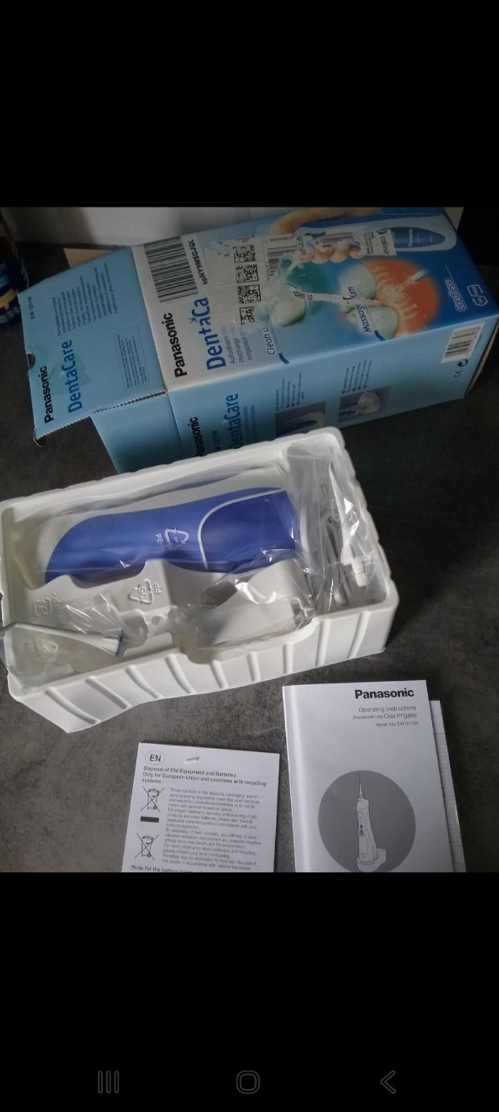 Appareil jet dentaire PANASONIC EW1211W - photo numéro 7