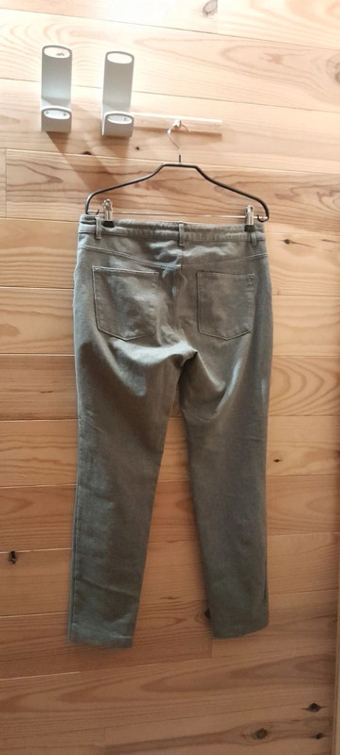 Pantalon gris T 38/40 - photo numéro 3