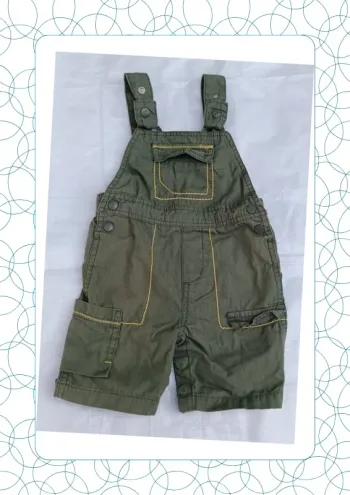Salopette-short 6 mois Du pareil au même