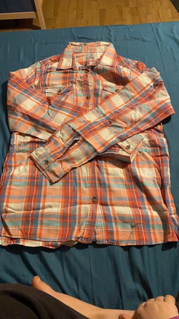 Chemise longue manches 16 ans