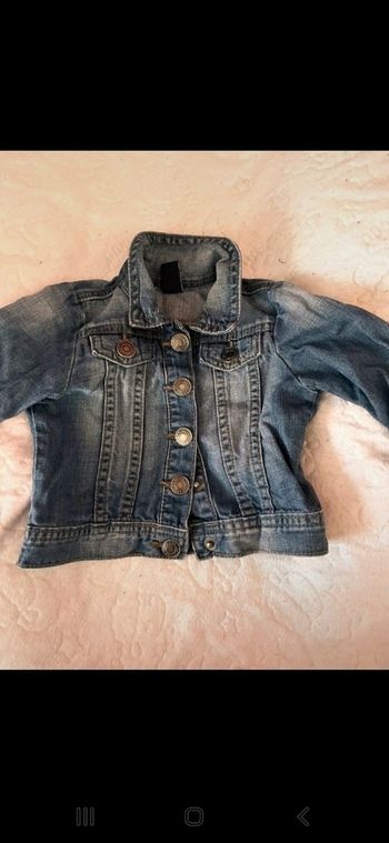 Veste en jean zara