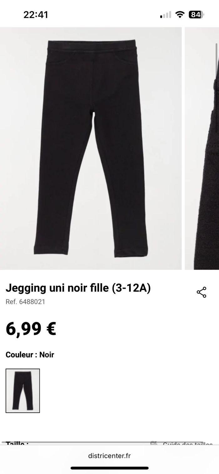Jegging fille 5ans neuf - photo numéro 9
