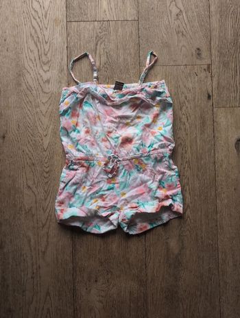 Combi short fleurie tape à l'oeil 3 ans