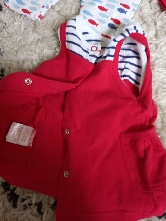 Ensemble robe short,leggings 1 mois - photo numéro 5