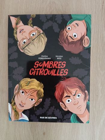 Bande dessinée sur les citrouilles 