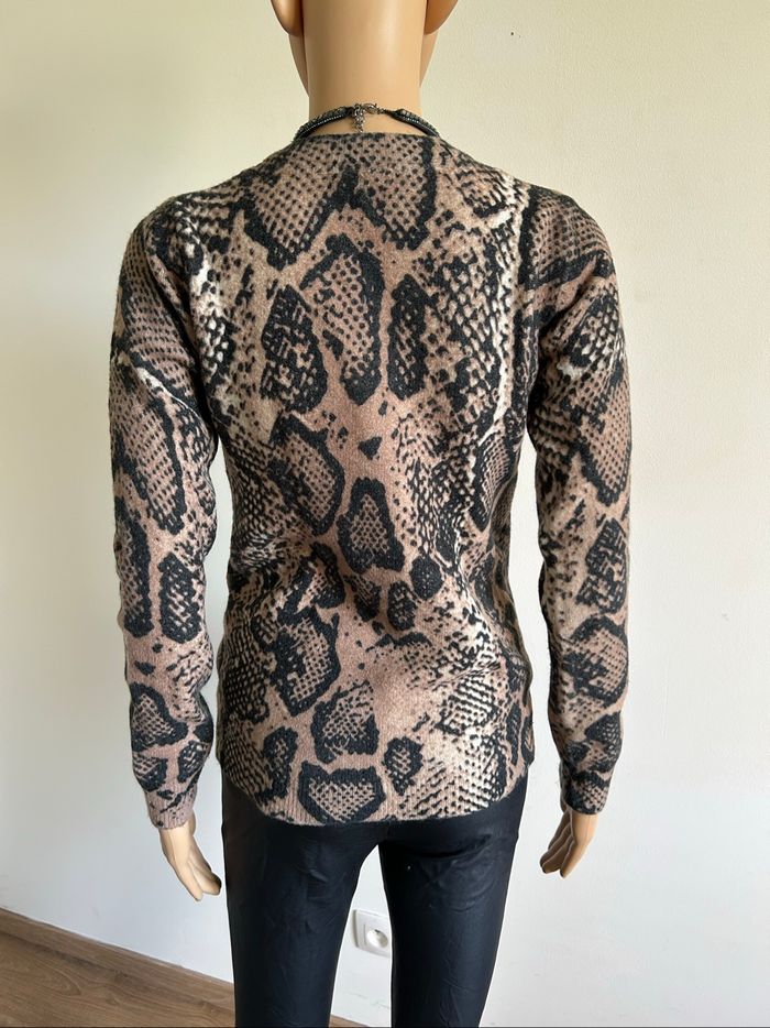 Pull imprimé tout doux Morgan taille S excellent état - photo numéro 5