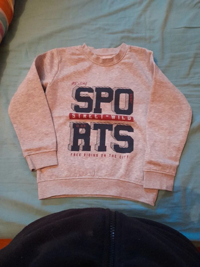 Sweat col rond 8ans