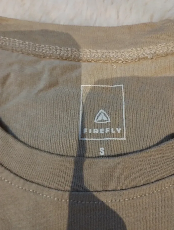 T-shirt beige firefly neuf S - photo numéro 3