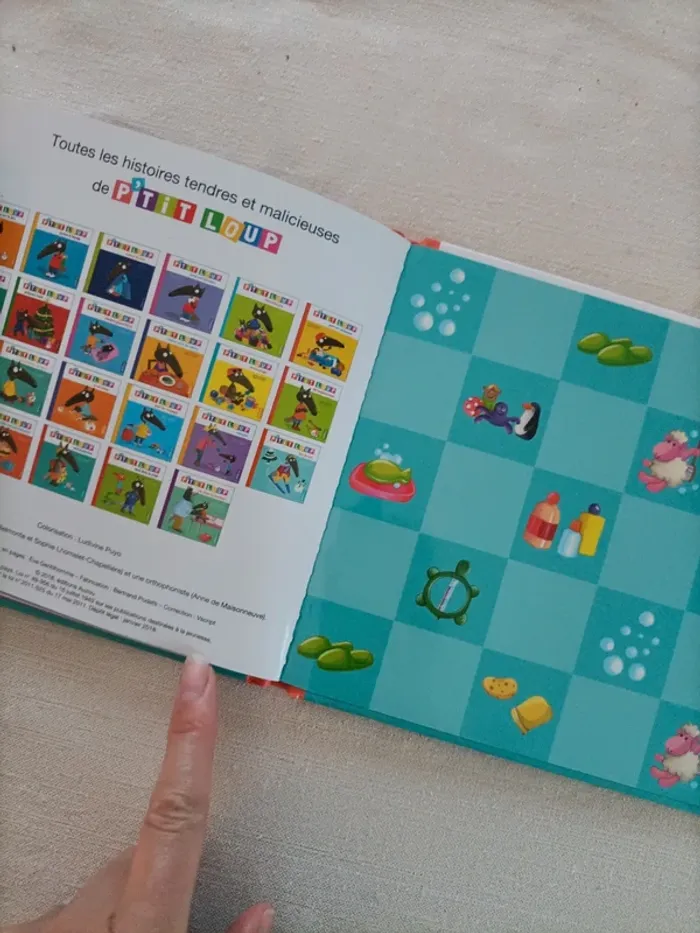 Livre P'tit Loup se lave tout seul - photo numéro 11