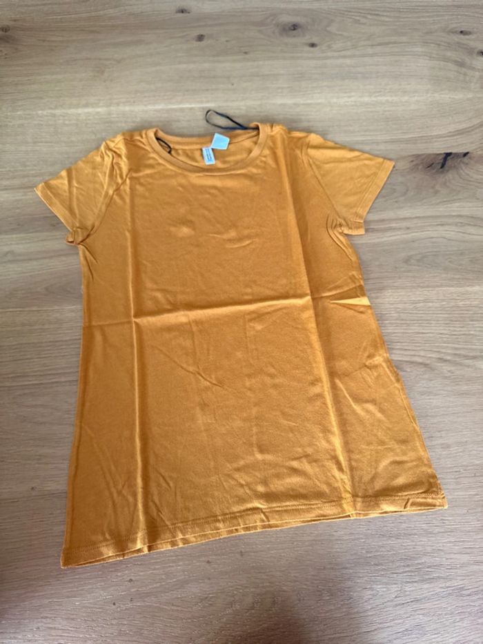 T-shirt H&M moutarde