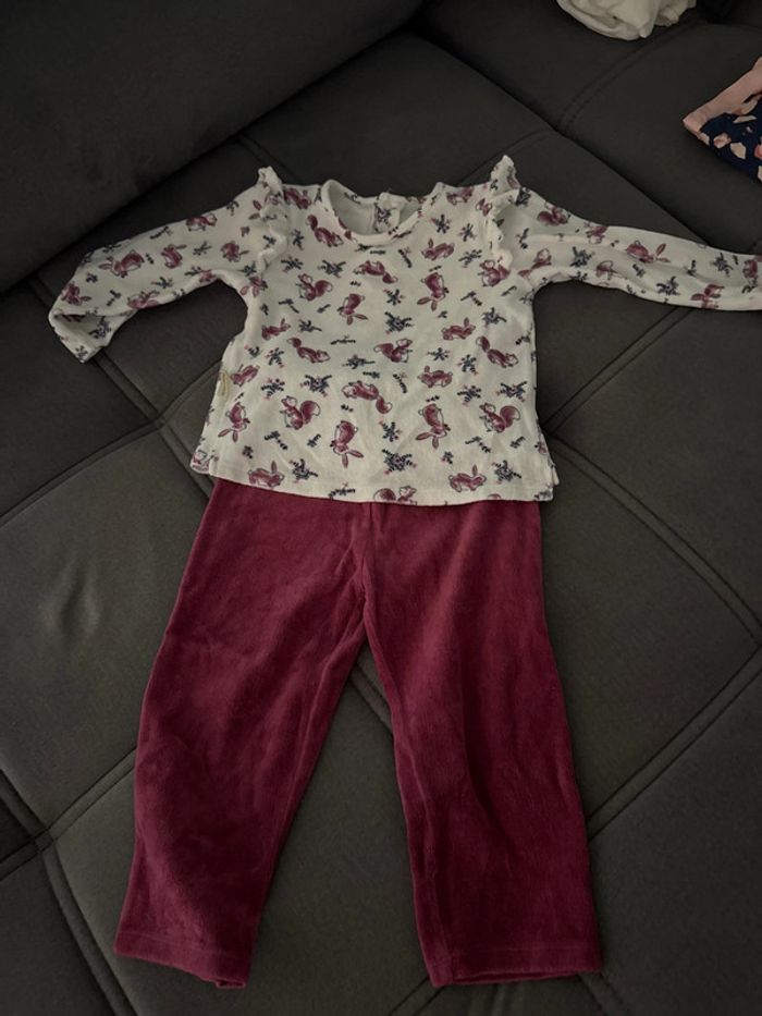 Pyjama velours