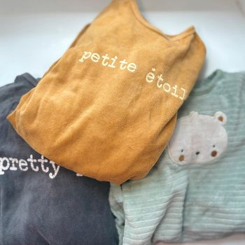 Lot de trois pyjama