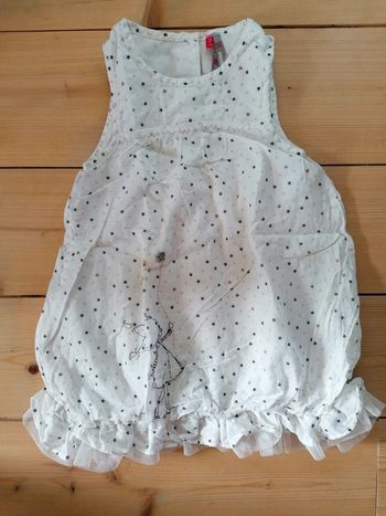 Robe étoiles froufrou tulle 12mois