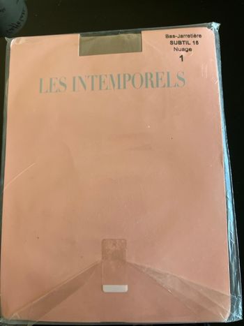 bas jarretière LES INTEMPORELS