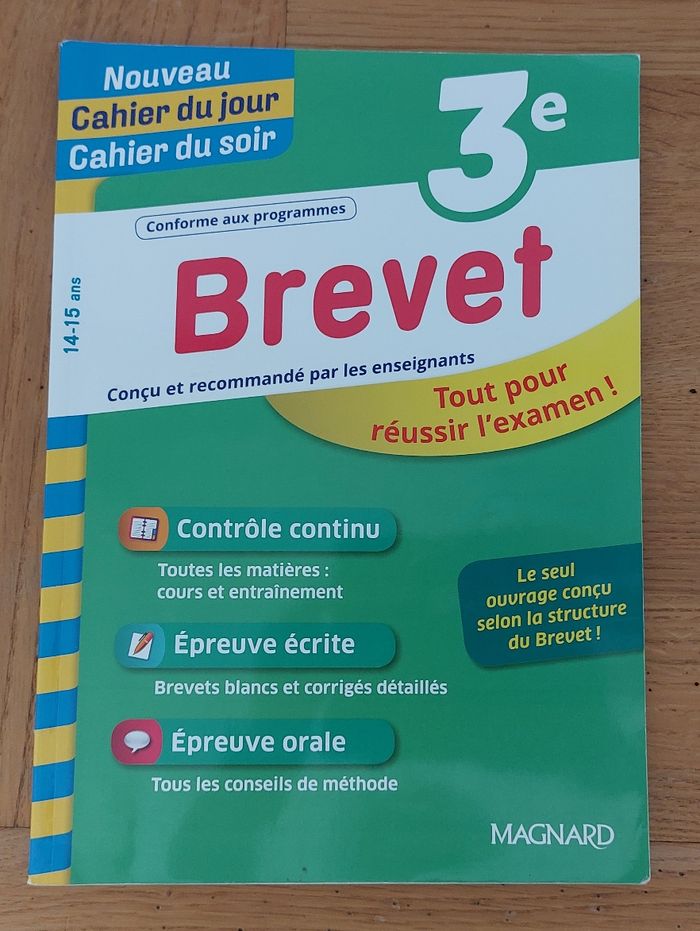 Brevet 3ème - éditions Magnard