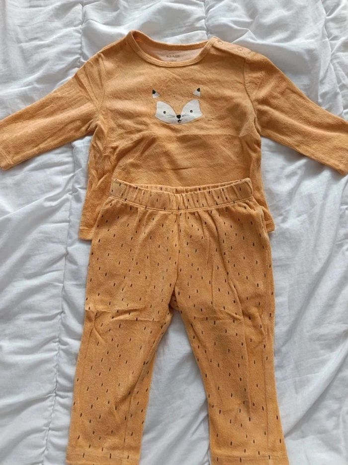 Pyjama hiver Kiabi 18m tbe