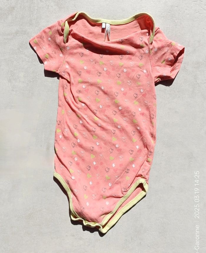 Lot de 3 bodies manches courtes - 24 mois - photo numéro 6