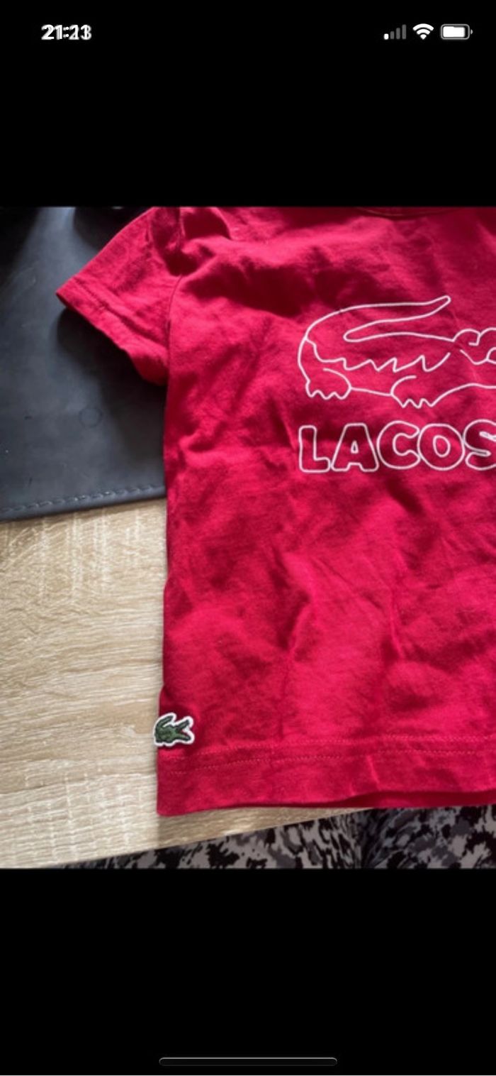 T-shirt Lacoste - photo numéro 3