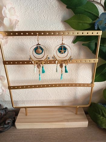 Boucles d’oreilles pendantes – Style marin bohème