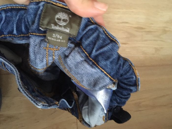 Jeans Timberland bleu - 3 ans - photo numéro 4