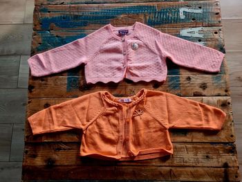 Lot de 2 boleros pour bébé fille