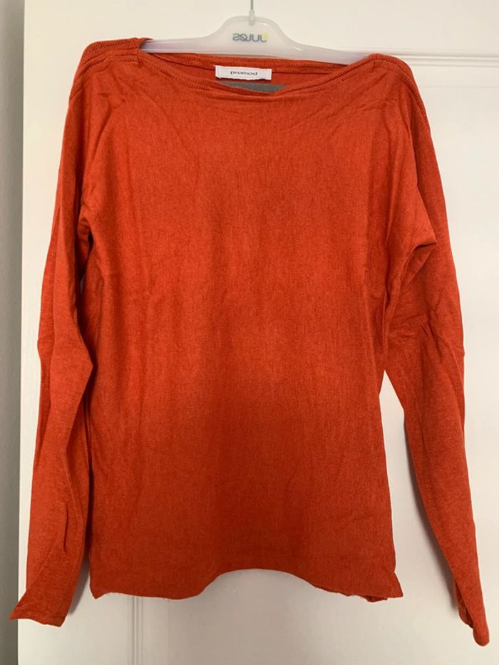 Pull Promod T. S orange