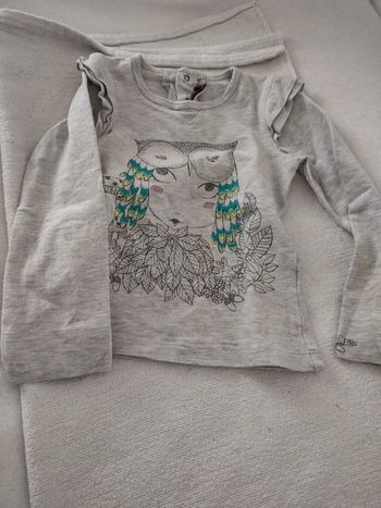 Tee-shirt fille hibou Catimini