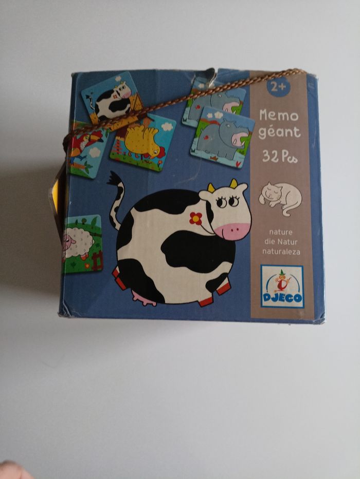 Mémo géant Djeco 32 pièces complet - photo numéro 2