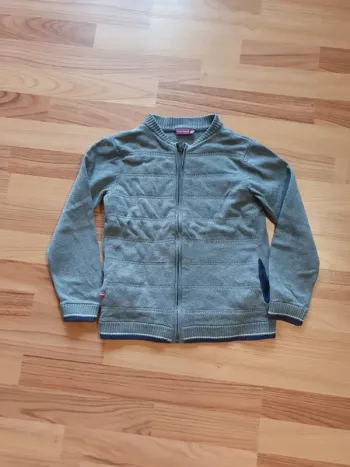 gilet matelassé sergent major 8 ans gris