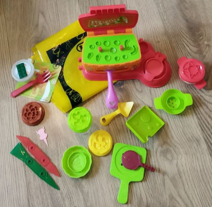 Kit pâte à modeler pizzeria