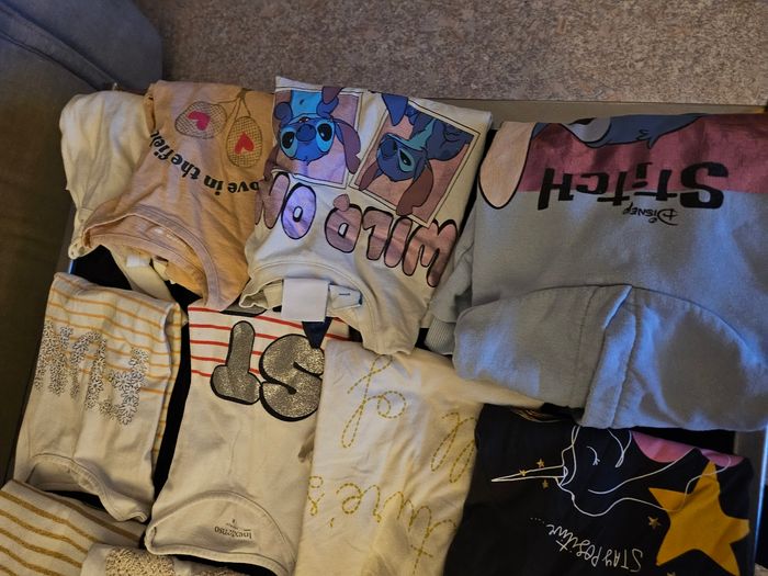 Lot de vêtements filles taille 7.8.ans - photo numéro 2