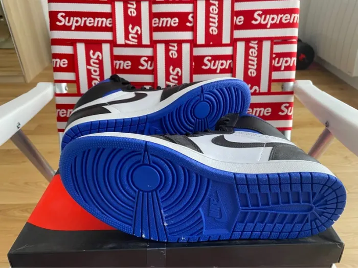 Jordan 1 rétro high og royal toe neuf 44fr - photo numéro 15