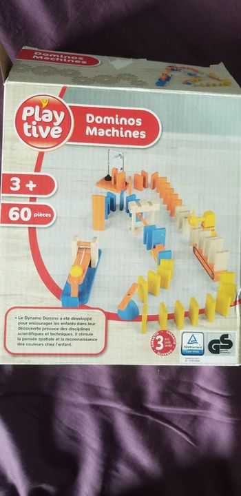 Jeu parcours de domino