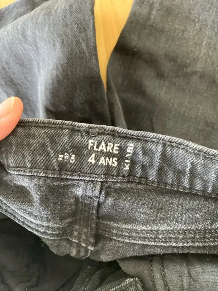 Jeans denim noir kiabi - photo numéro 6