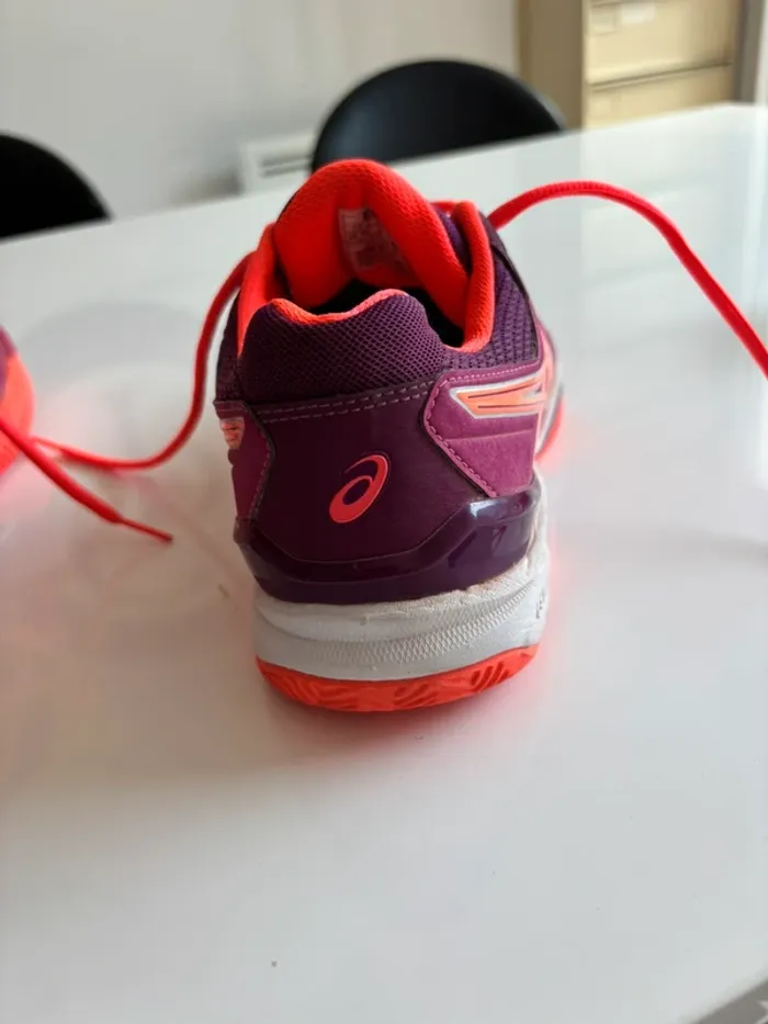 Asics Gel-Resolution 6 - berry/flash coral/plum Asics - photo numéro 14